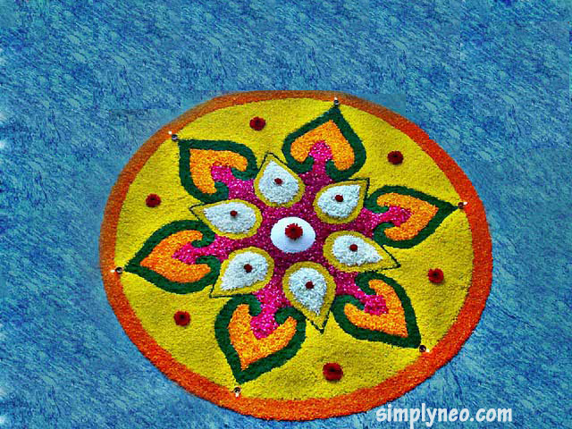 Happy New Year 2022 Rangoli Design Images